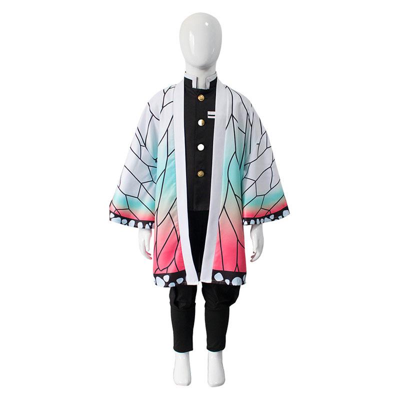 Kid Demon Slayer Kochou Shinobu kimono Cosplay Costume
