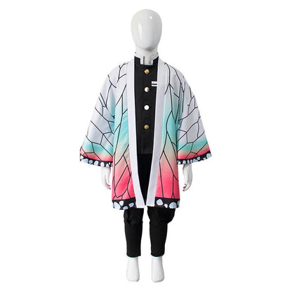 Kid Demon Slayer Kochou Shinobu kimono Cosplay Costume