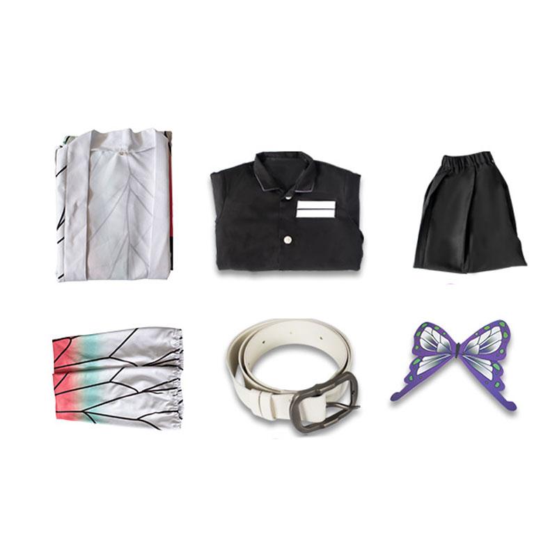 Kid Demon Slayer Kochou Shinobu kimono Cosplay Costume
