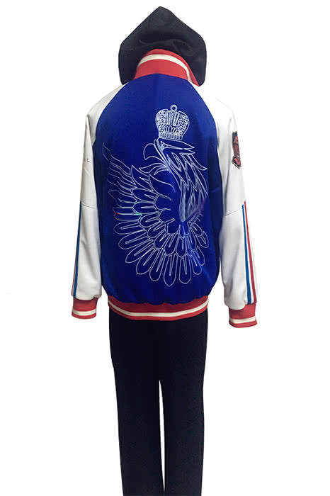 Yuri on Ice Yuri Plisetsky Cosplay Costumes Blue Sportswear Suits