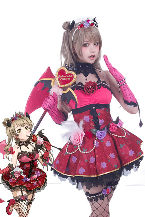 Love Live! Little Devil Costumes Kotori Minami Anime Cosplay Costumes