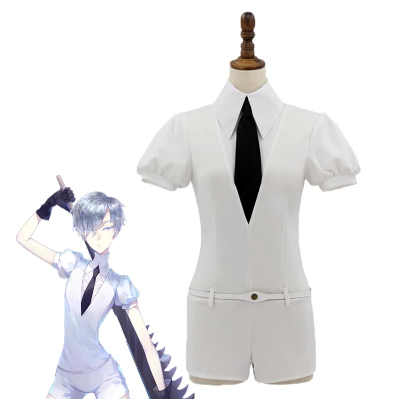Land of the Lustrous Houseki no Kuni Antarcticite The Entire Personnel  White Cosplay Costumes