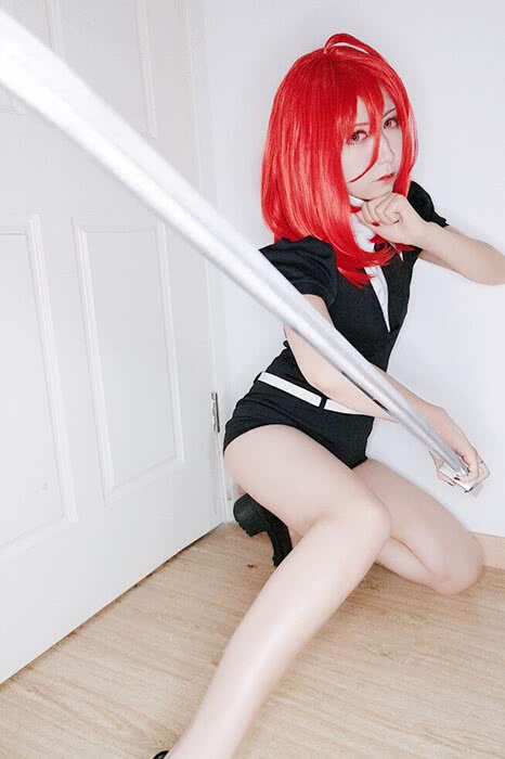 Land of the Lustrous Cinnabar Long Red Special Anime Cosplay Wigs