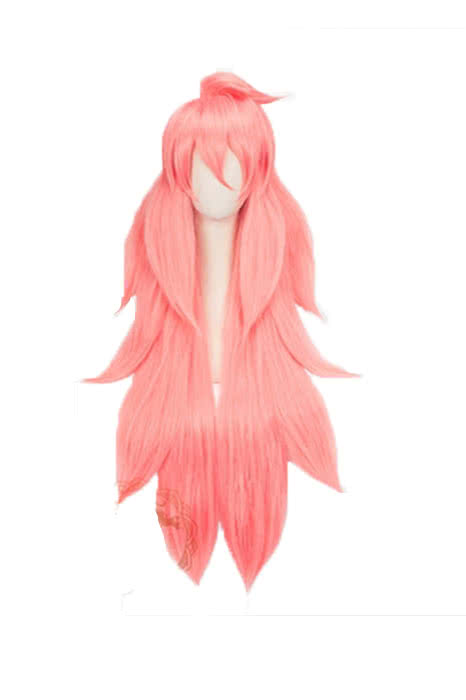 Land of the Lustrous Houseki no Kuni Morganite Long Pink Synthetic Anime Cosplay Wigs