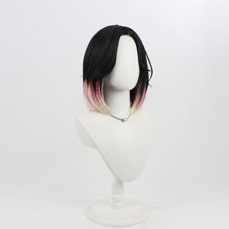 Rolecosplay League of Legends K/DA Ahri black cosplay wig -