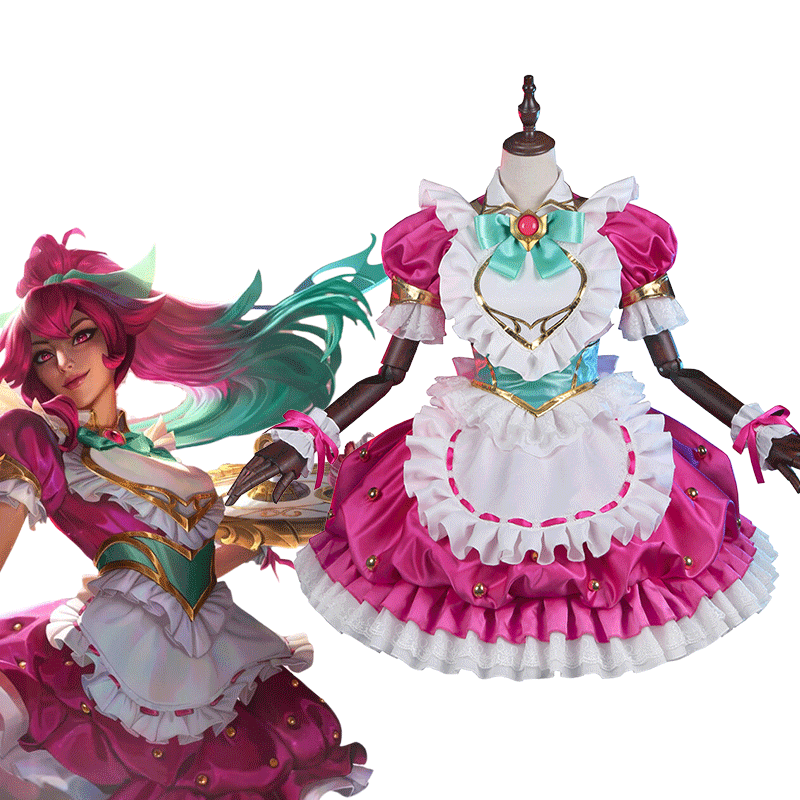 League Of Legends LOL Cafe Cutie Sivir Cosplay Costume