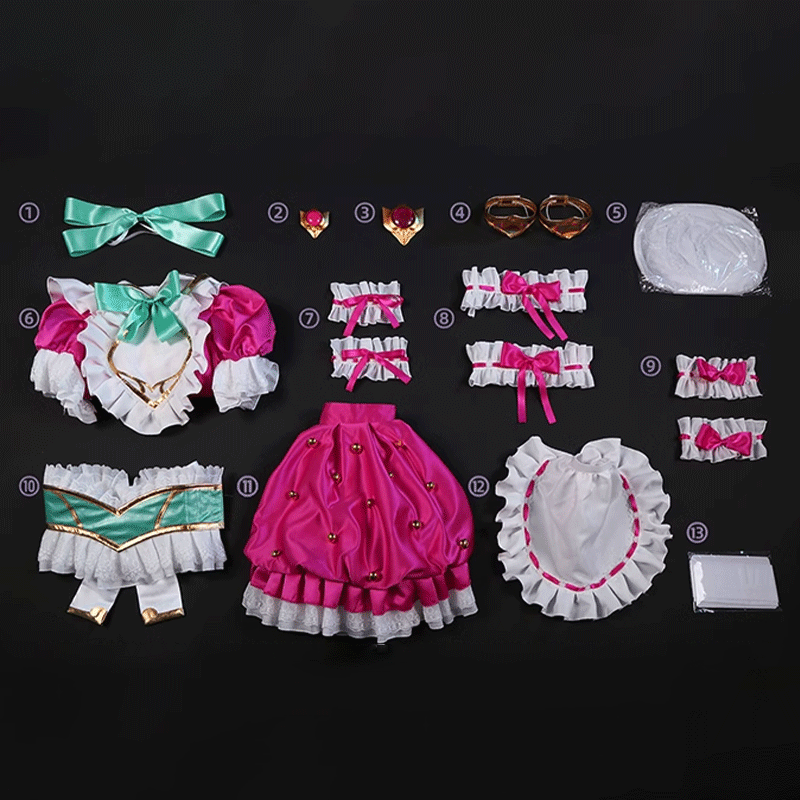 League Of Legends LOL Cafe Cutie Sivir Cosplay Costume