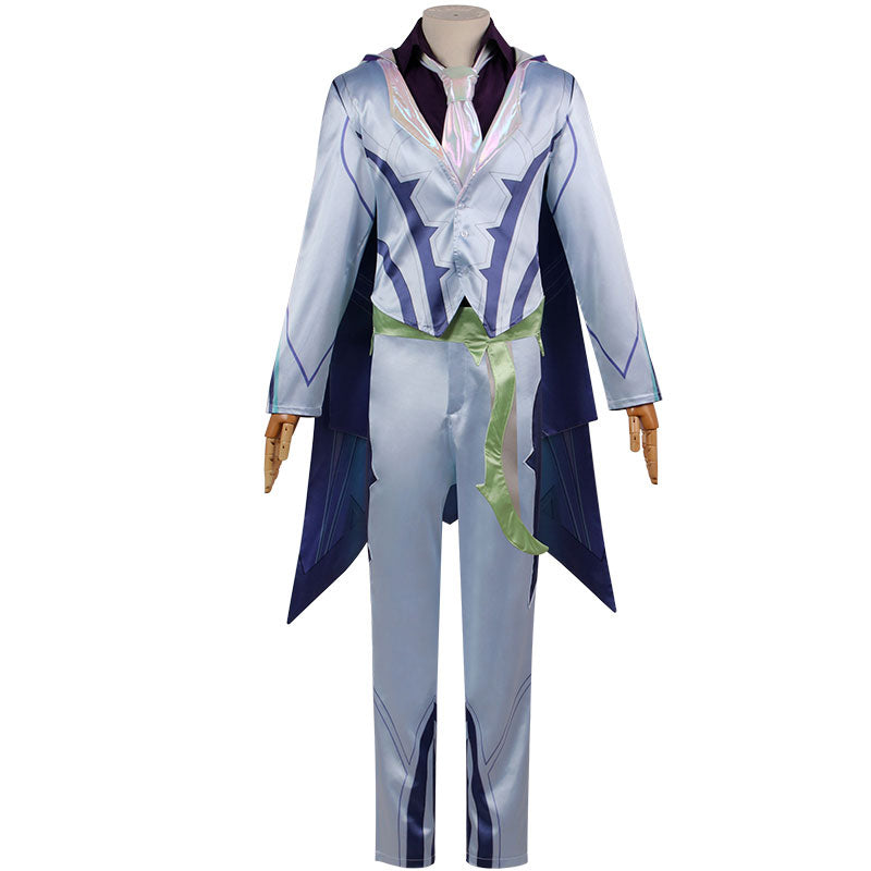 League Of Legends LOL Crystal Rose Akshan Cosplay Costume