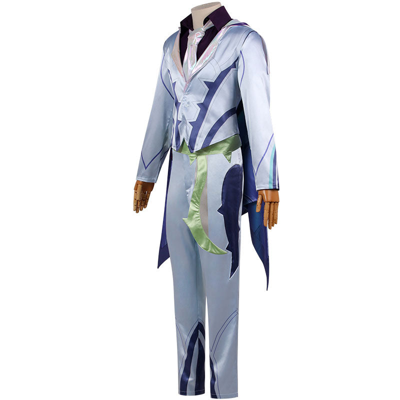 League Of Legends LOL Crystal Rose Akshan Cosplay Costume