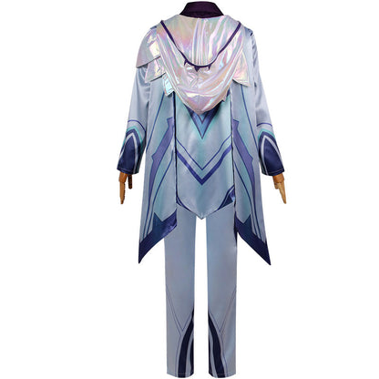 League Of Legends LOL Crystal Rose Akshan Cosplay Costume
