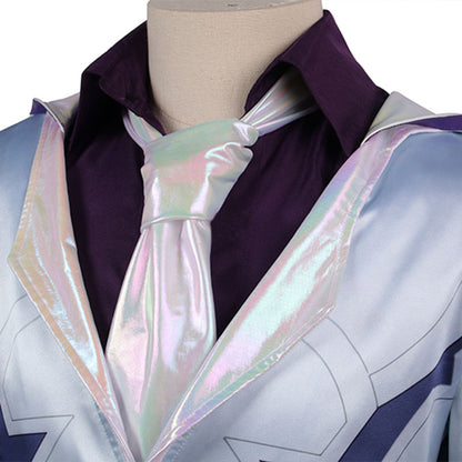 League Of Legends LOL Crystal Rose Akshan Cosplay Costume
