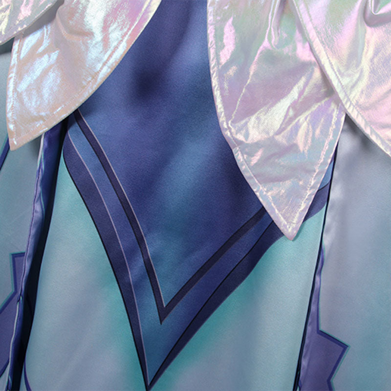 League Of Legends LOL Crystal Rose Akshan Cosplay Costume