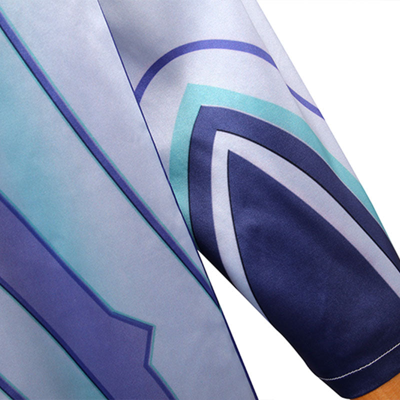 League Of Legends LOL Crystal Rose Akshan Cosplay Costume