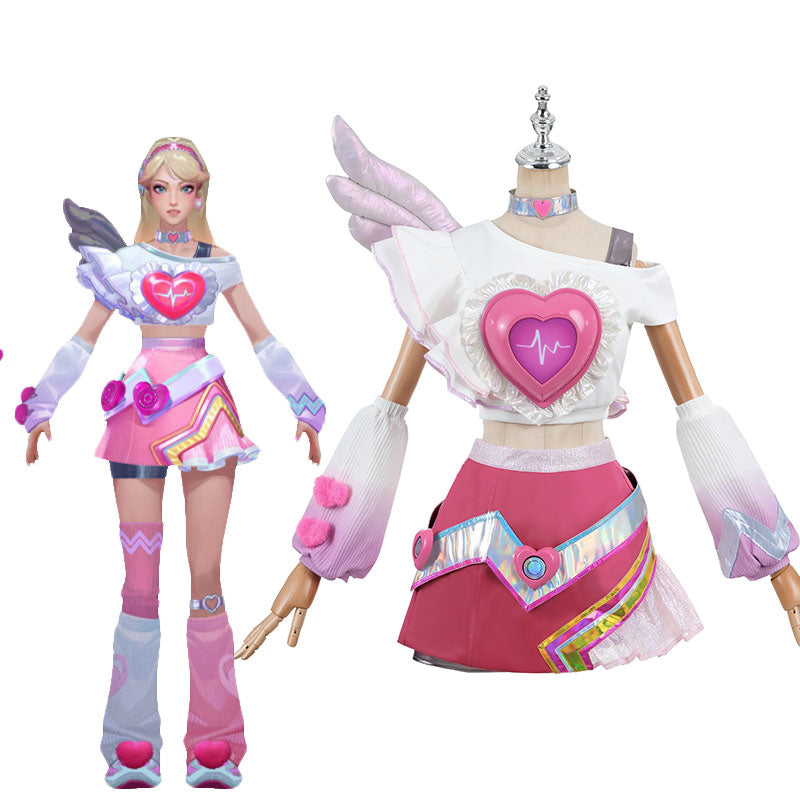 League Of Legends LOL Lovestruck Lux Cosplay Costume