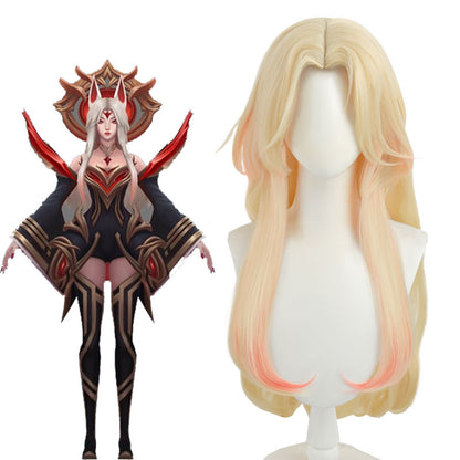 League of Legends Lenda Imortalizada Ahri Cosplay Wig