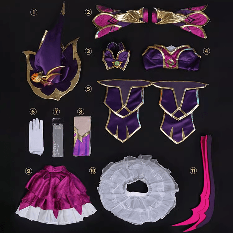 League Of Legends LOL Bewitching Syndra Cosplay Costume