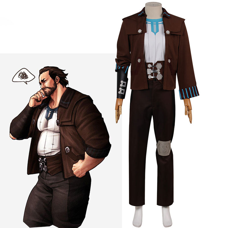 LOL Arcane Vander Cosplay Costume