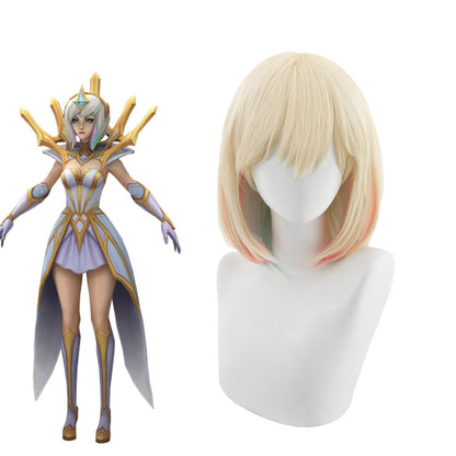 LOL League of Legends Elementalist Lux Cosplay Wigs