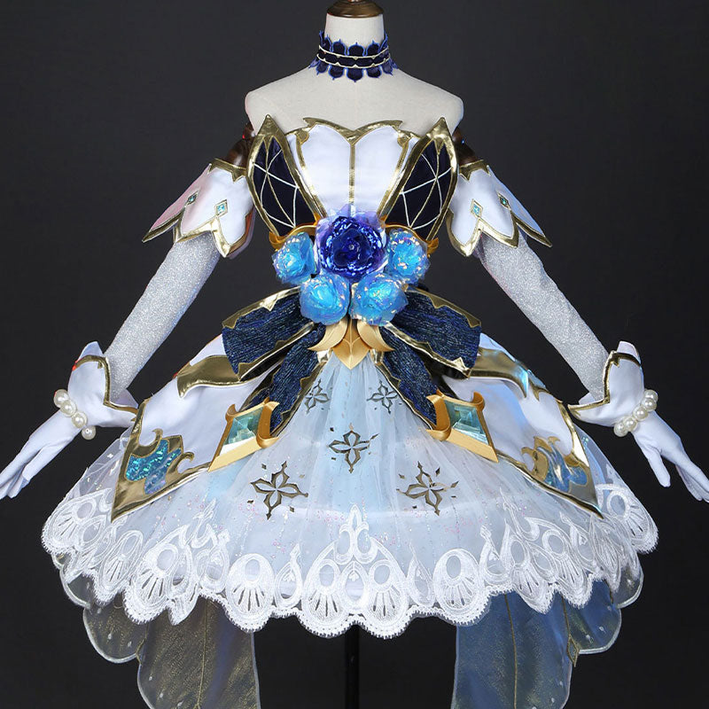 LOL Prestige Crystal Rose Gwen Cosplay Costume