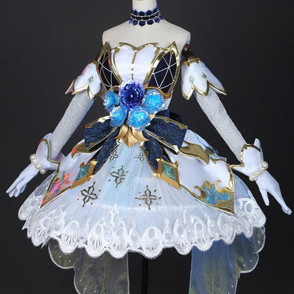 LOL Prestige Crystal Rose Gwen Cosplay Costume
