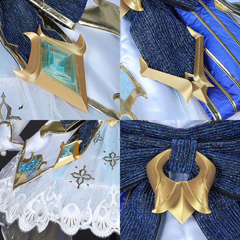 LOL Prestige Crystal Rose Gwen Cosplay Costume