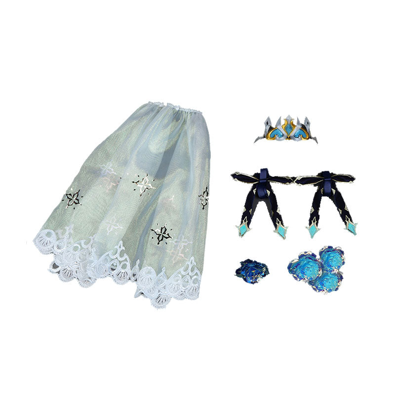 LOL Prestige Crystal Rose Gwen Cosplay Costume