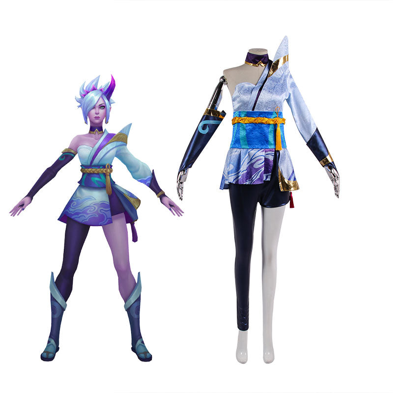 LOL Spirit Blossom Riven Cosplay Costume