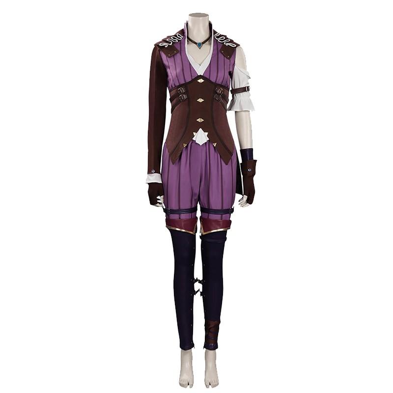Anime LOL Arcane Caitlyn Cosplay Costume 
