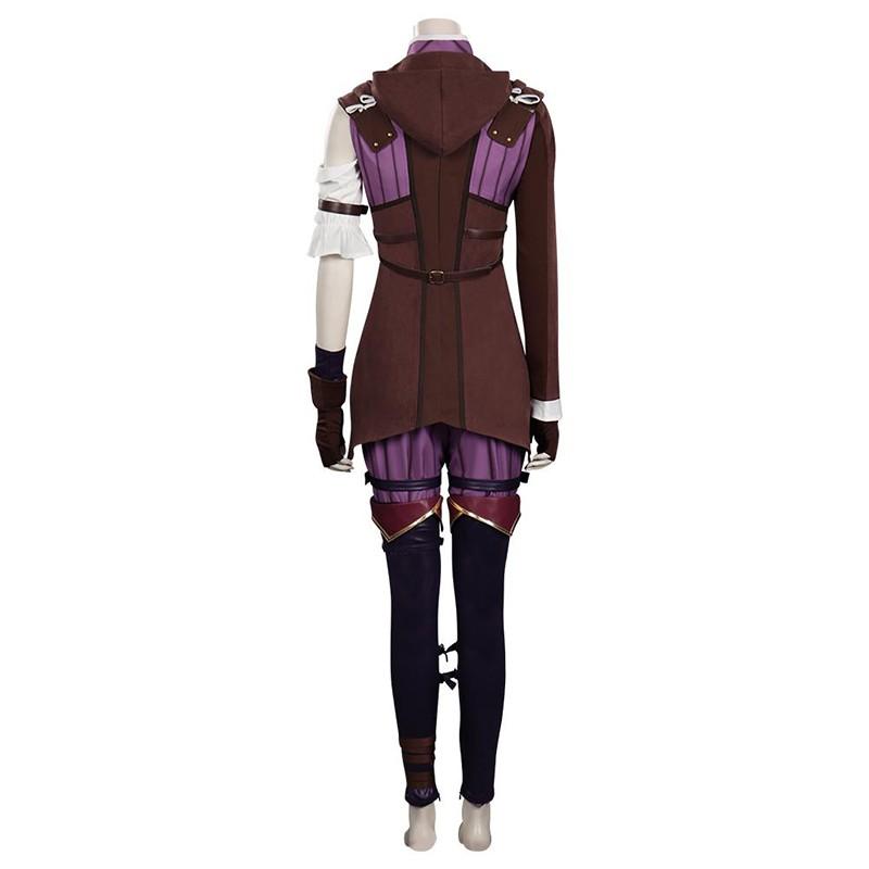 Anime LOL Arcane Caitlyn Cosplay Costume 