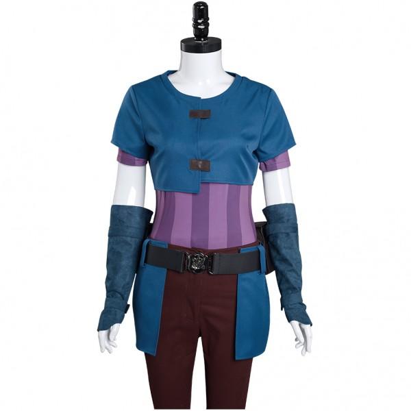 LOL Arcane Powder Jinx Cospaly Costume