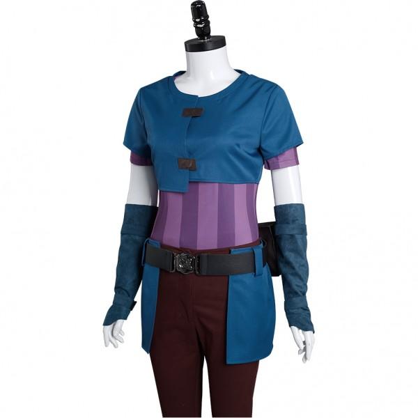 LOL Arcane Powder Jinx Cospaly Costume