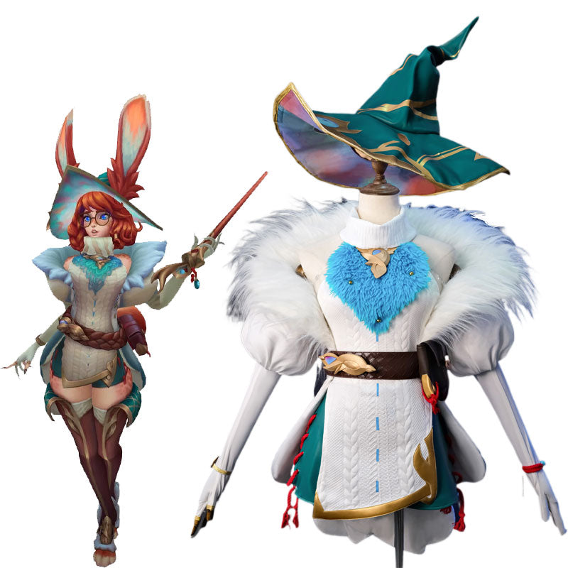 LOL Aurora Cosplay Costume Halloween Costume