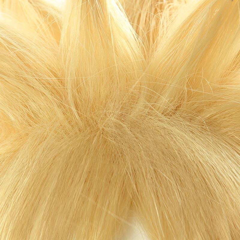 LOL Battle Academy Ezreal Blonde Wig With Ponytail Cosplay Wigs
