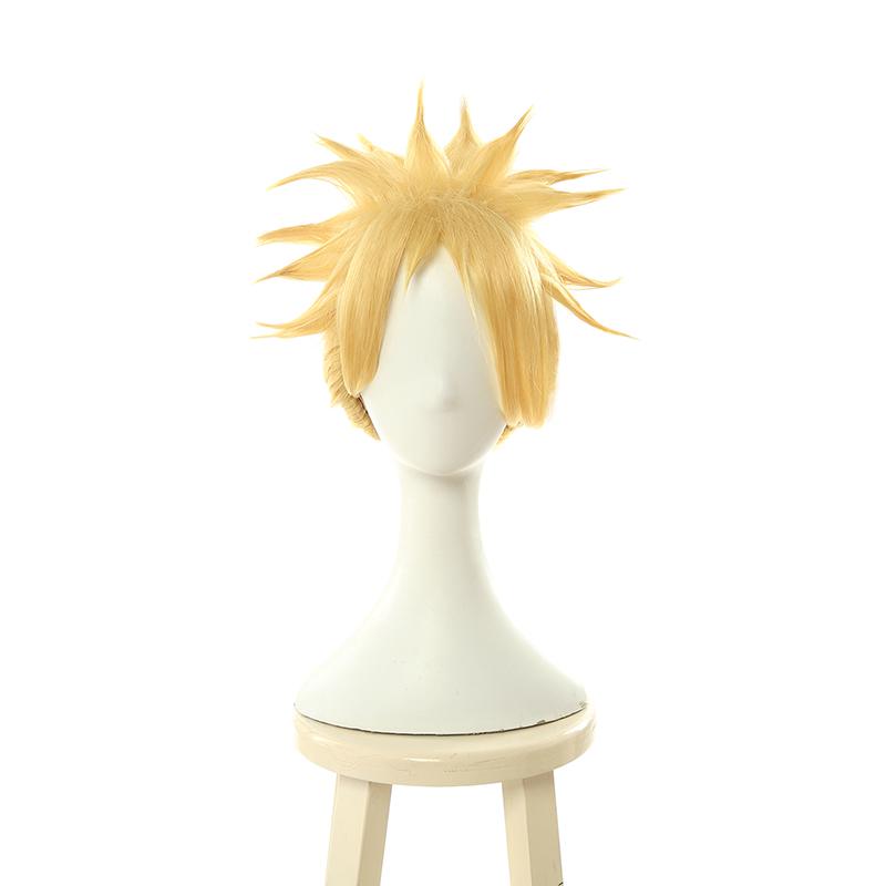 LOL Battle Academy Ezreal Blonde Wig With Ponytail Cosplay Wigs