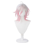 League Of Legends LOL Briar  Short White Gradient Pink Cosplay Wig