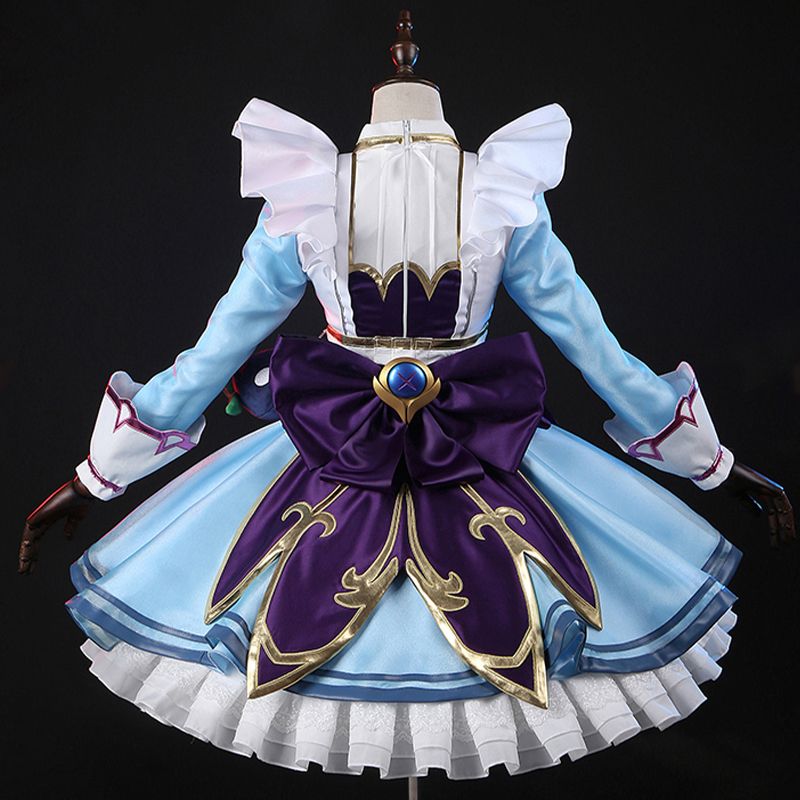 Game League Of Legends LOL Cafe Cutie Gwen Cosplay Costume
