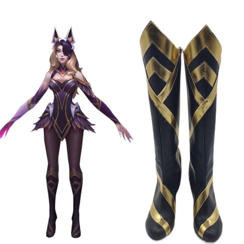 LOL Coven Ahri Cosplay Shoes