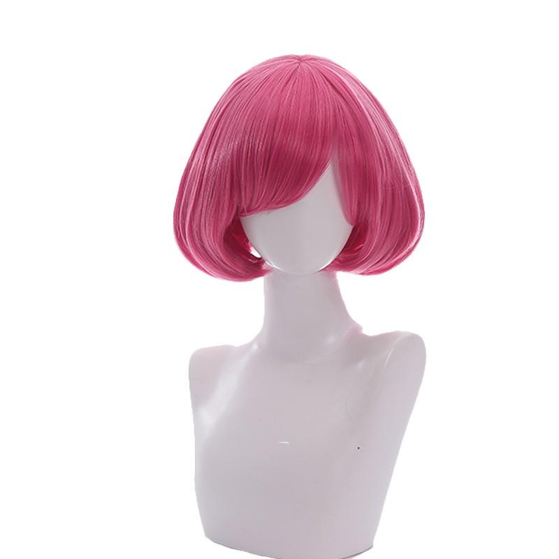 LOL Cafe Cutie Annie Pink Short Cosplay Wigs