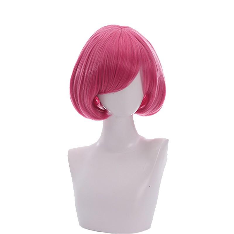 LOL Cafe Cutie Annie Pink Short Cosplay Wigs