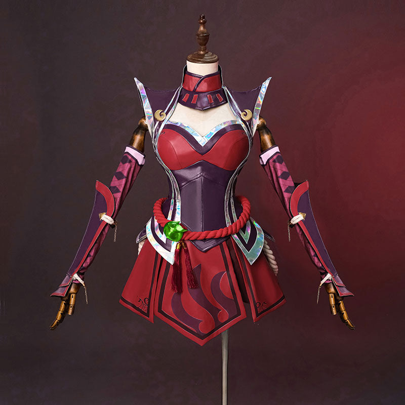 LOL Foxfire Ahri Cosplay Costume