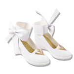 LOL Gwen Lolita White Cosplay Shoes