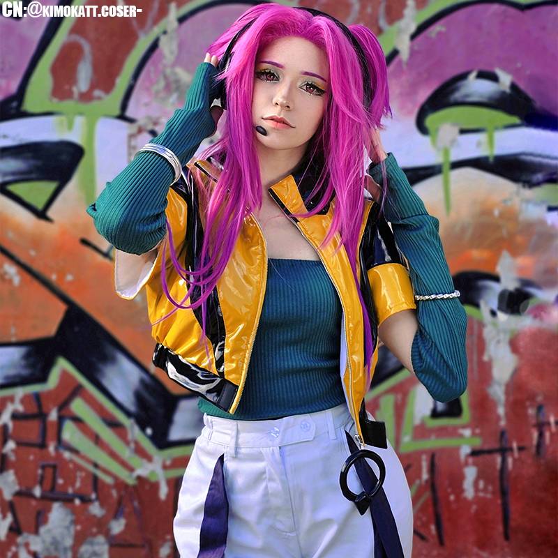 League Of Legends LOL Heartsteel Alue Pink Cosplay Wigs