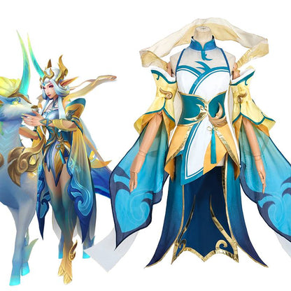 LOL Immortal Journey Soraka Cosplay Costum
