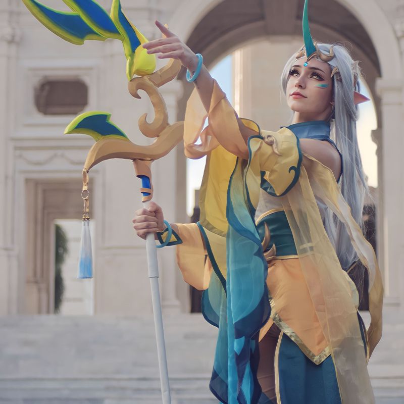 LOL Immortal Journey Soraka Cosplay Costume