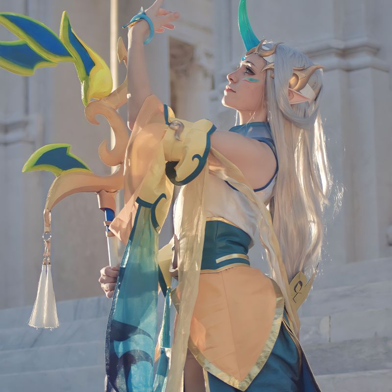 LOL Immortal Journey Soraka Cosplay Costume