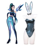 LOL KDA Kaisa Bunny Girl Cosplay Costume
