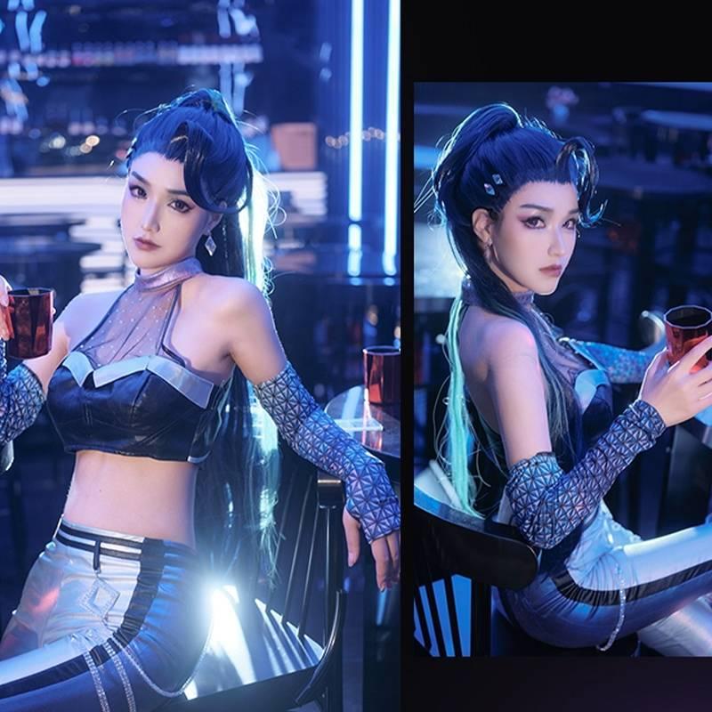 LOL KDA ALL OUT Kaisa Cosplay Costume