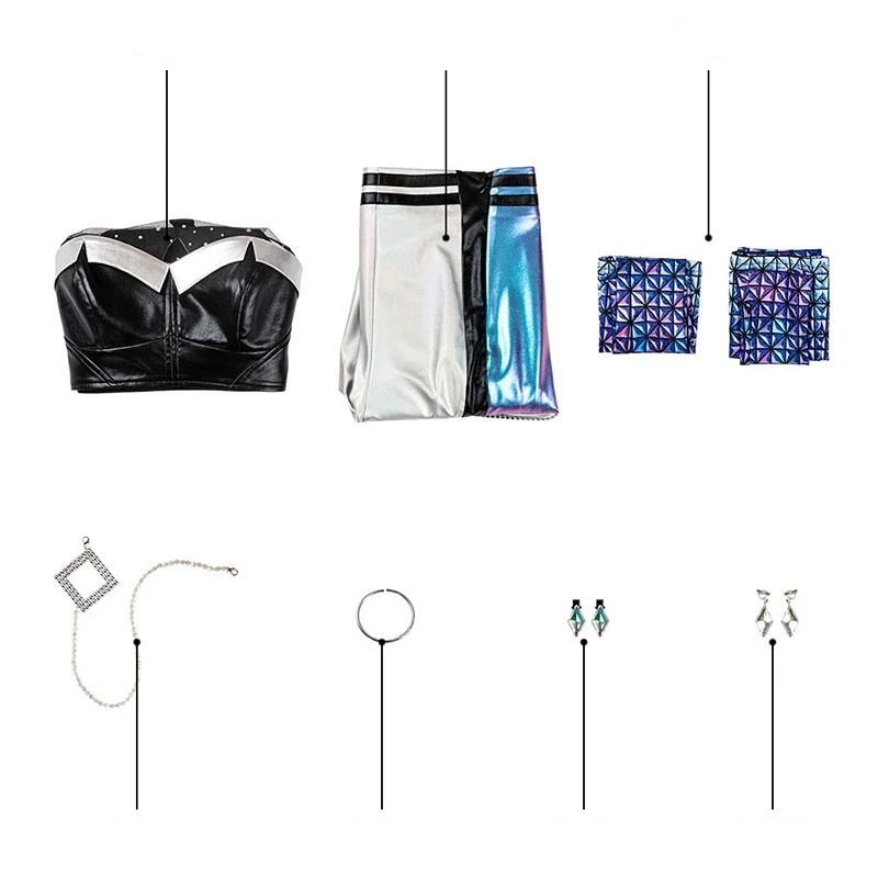 LOL KDA ALL OUT Kaisa Cosplay Costume