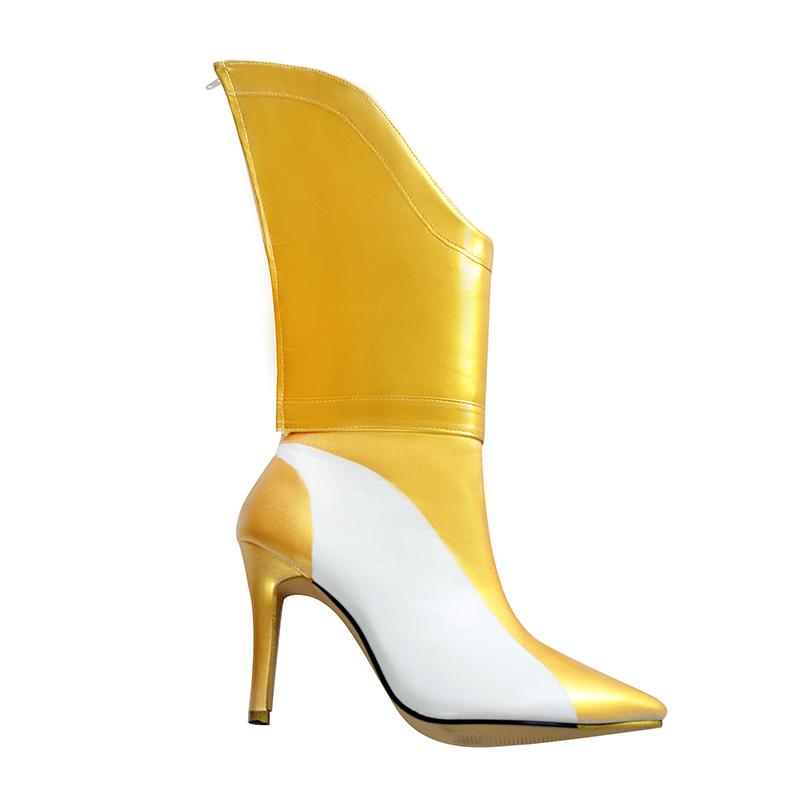 LOL KDA Nine-Tailed Fox Ahri Prestige Cosplay Shoes 