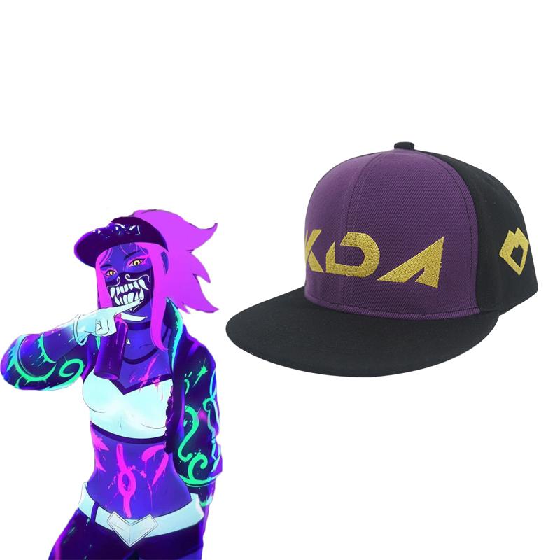 LOL KDA Skin Akali Cosplay Hat 